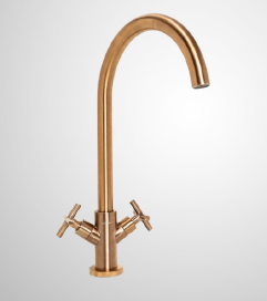 Grifería mesada de cocina - cobre