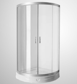 Box de ducha semicircular 80x80