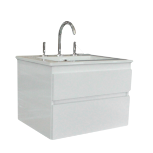 Vanitory colgante blanco - 50cm