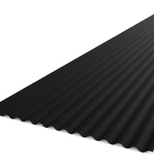 Chapa Acanalada - Negra