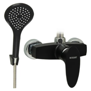 Grifería ducha doha negra