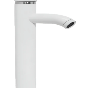 Grifería lavatorio monocomando madrid blanca 22cm