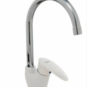 Grifería para mesada monocomando doha cisne blanco