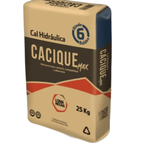 Cal hidráulica Loma Negra Cacique Max x 25 kg