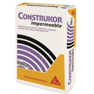 Klaukol Construkor Impermeable: Adhesivo Cementicio