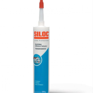Silicona Adhesivo Sellador Blanco 280 ml-Siloc