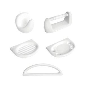 Set Accesorios de Baño Juego Combo Kit 5 Piezas - De Losa