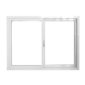 Ventana de aluminio blanco 1.50x0.60