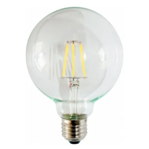 Lampara globo led 4W - luz cálida